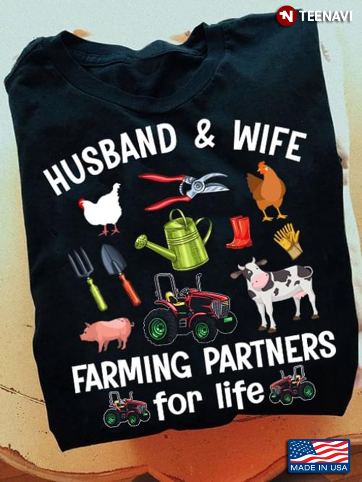 Farmers Husband And Wife Farming Partners For Life