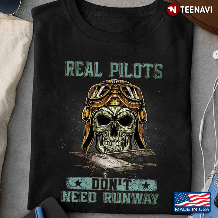 Real Pilots Don’t Need Runways Licensed Helicopter Pilot Pun