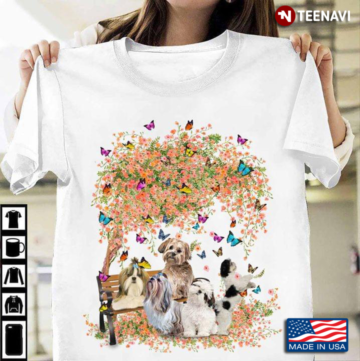 Shih Tzu Welcome To Autumn Fall Leaf For Dog Lover
