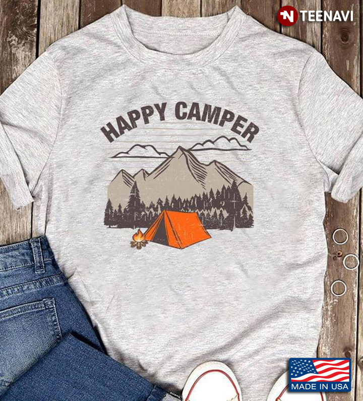 Happy Camper Camping Time