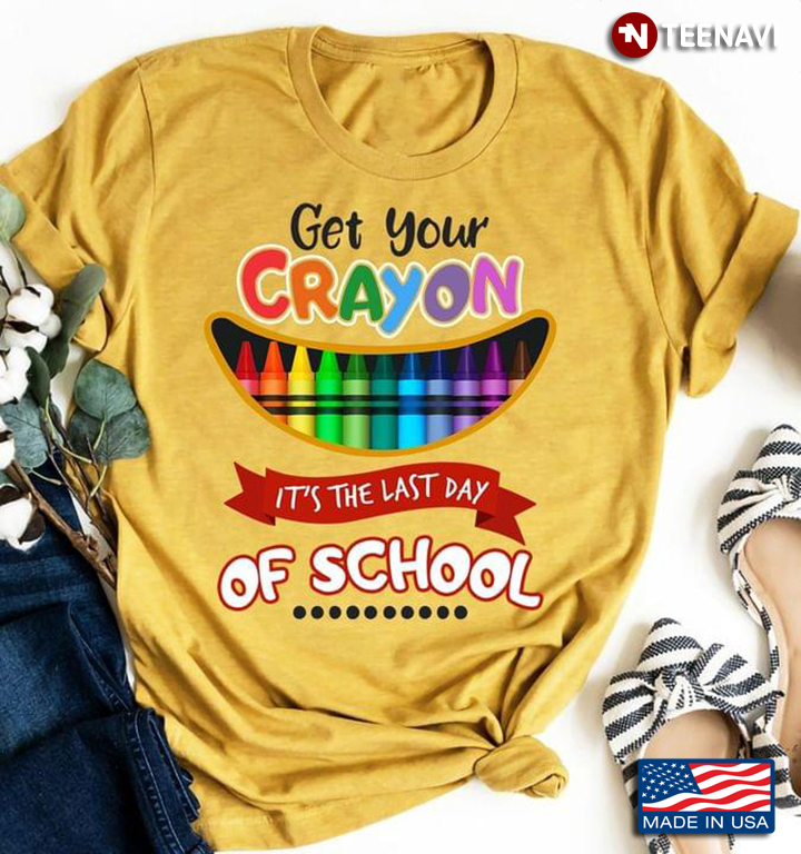 Get Your Crayon It’s The Last Way Of School