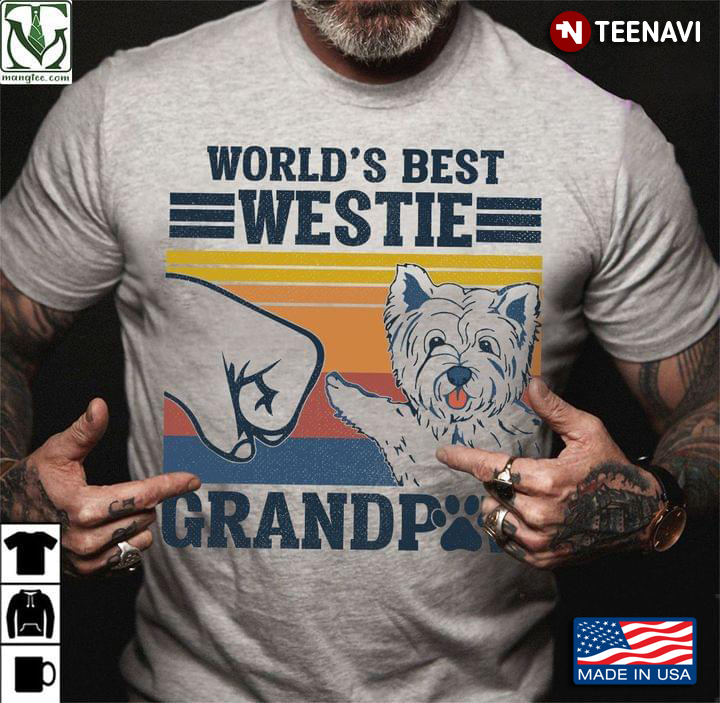 World’s Best Westie Grandpaw Vintage