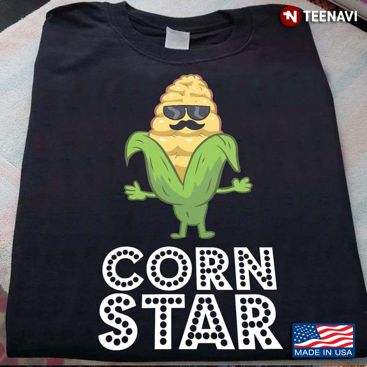 Funny Corn Star Vegan Corn