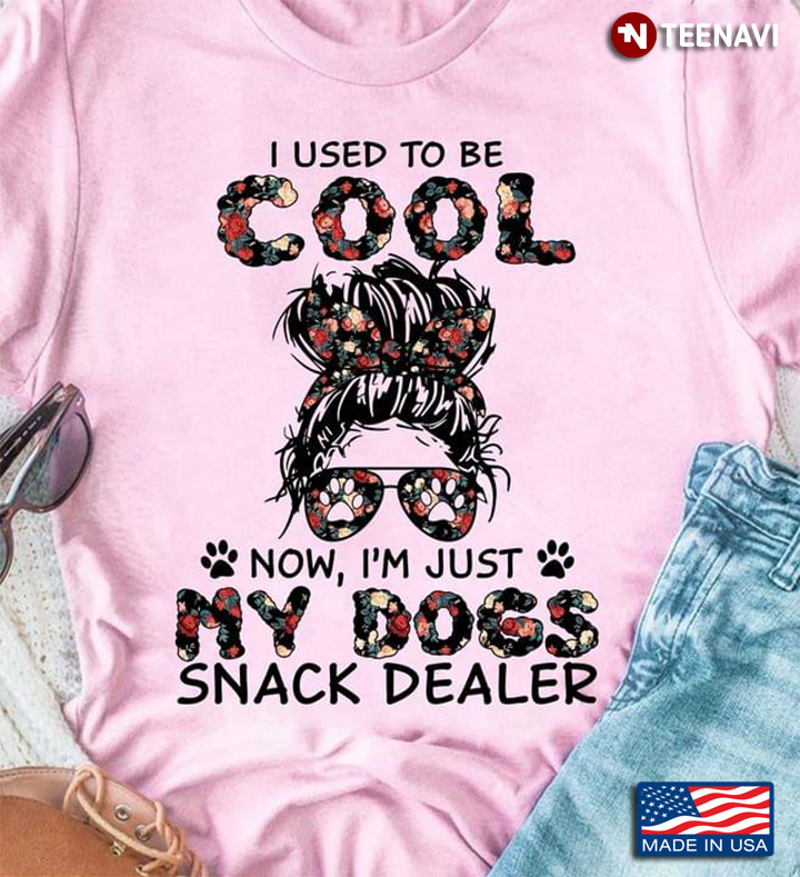 I Used To Be Cool Now I’m Just My Dog’s Snack Dealer Gift Dog Owner
