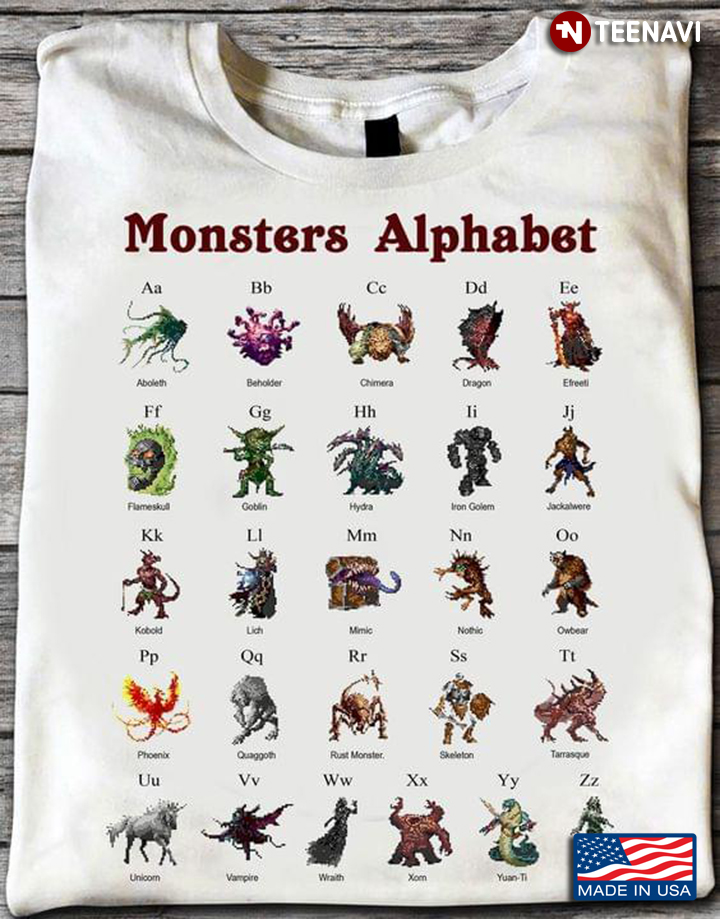 ABC Monsters Alphabet
