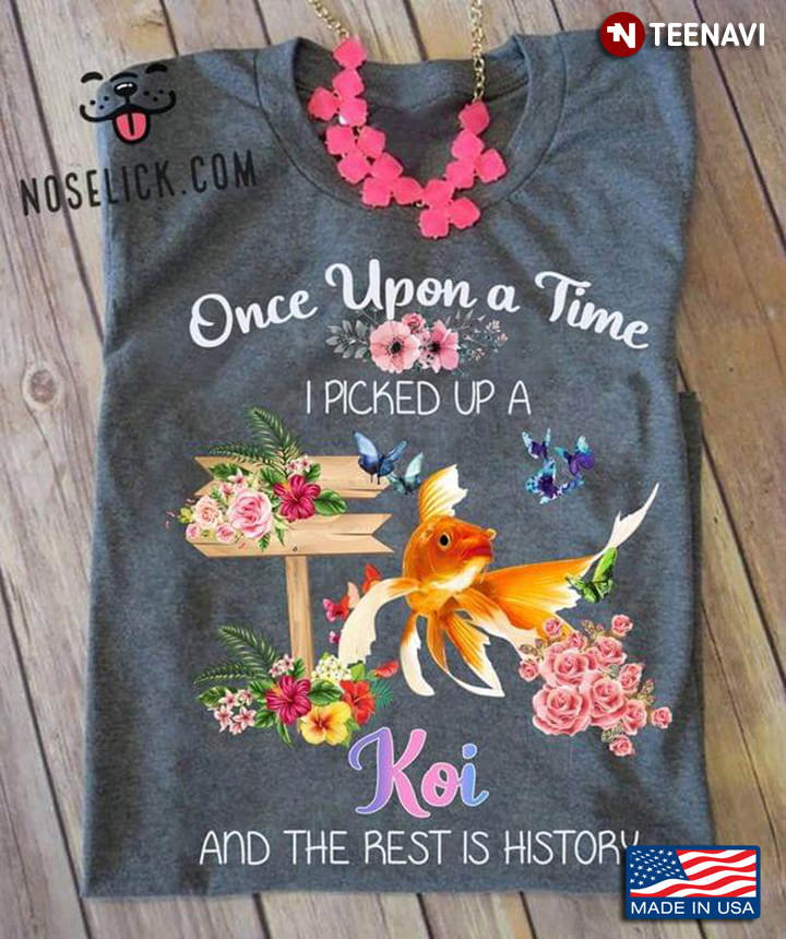 Nice Design Once Upon A Time I Picked Up A Koi Floral Nice Design