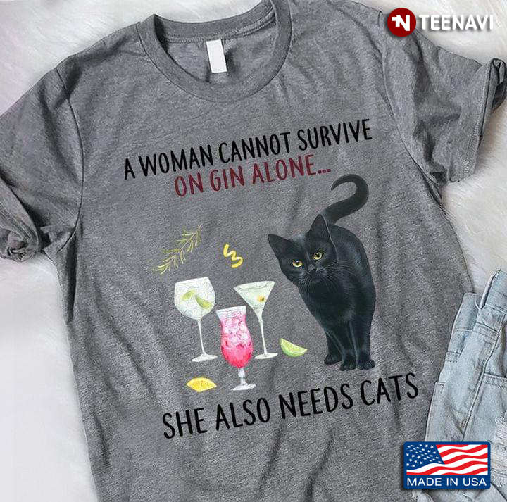 A Woman Cannot Survive On Coffee Alone She Also Needs A Cat