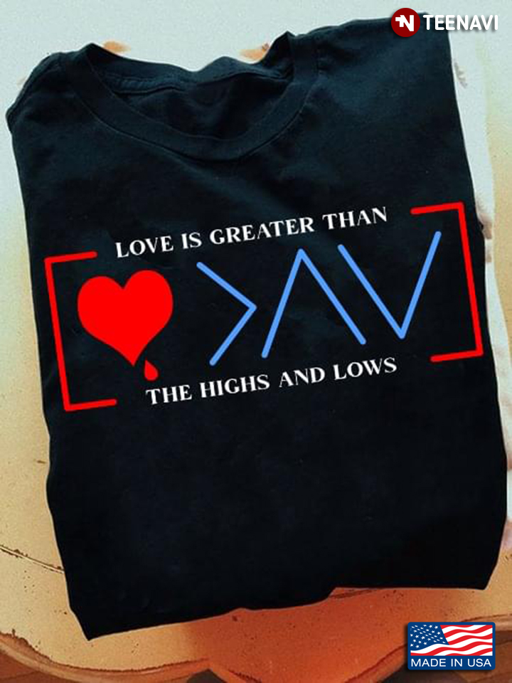 Love Is Greater Than The Highs And Lows