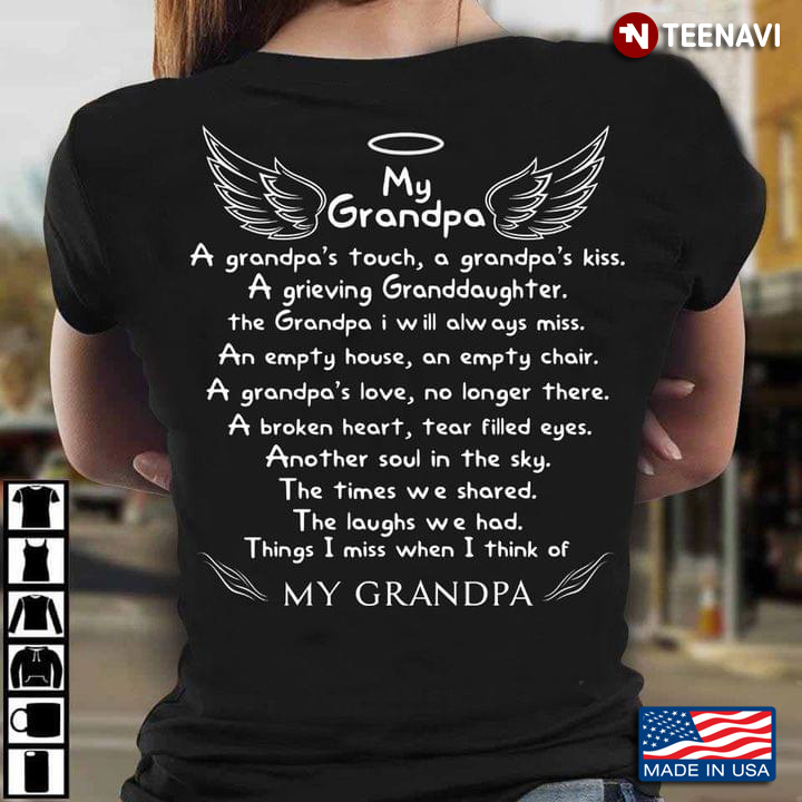 My Grandpa A Grandpa’s Touch A Grandpa’s Kiss A Grieving Granddaughter