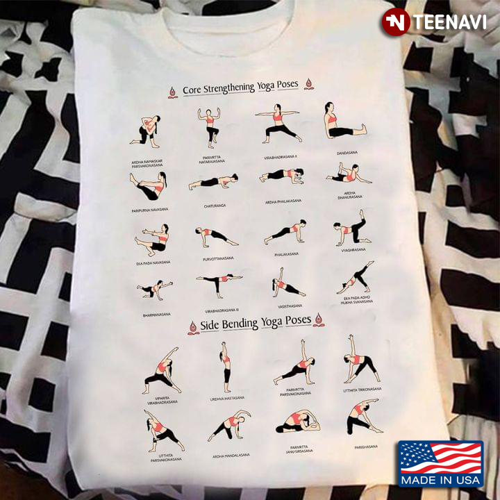 Womens Funny Core Strengthening Yoga Poses Instructor