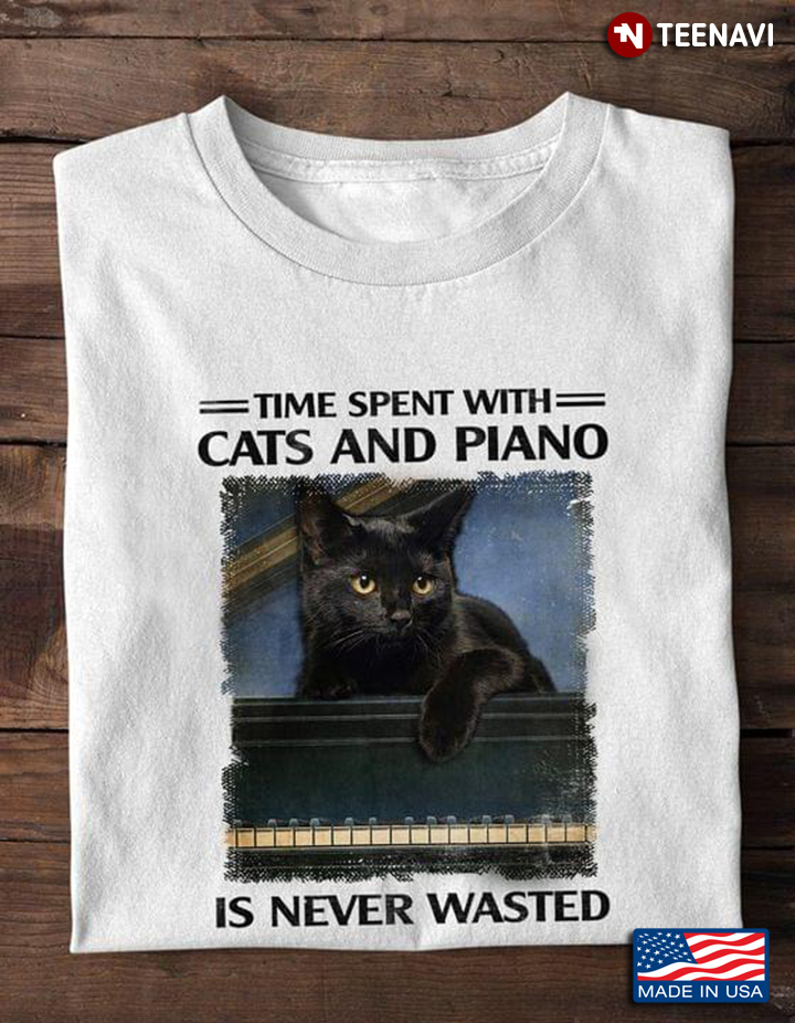 Time Spent With Cats And Piano Is Never Wasted