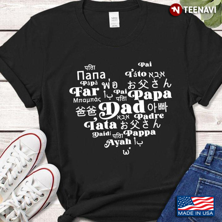Loving Papa Dad Father In Many Languages