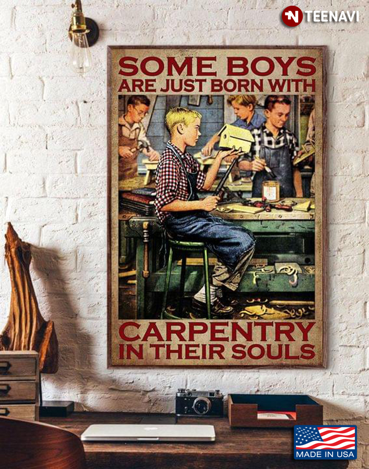 Vintage Little Carpenters Some Boys Are Just Born With Carpentry In Their Souls