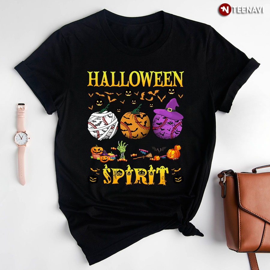 Baseball Halloween Spirit For Halloween T-Shirt