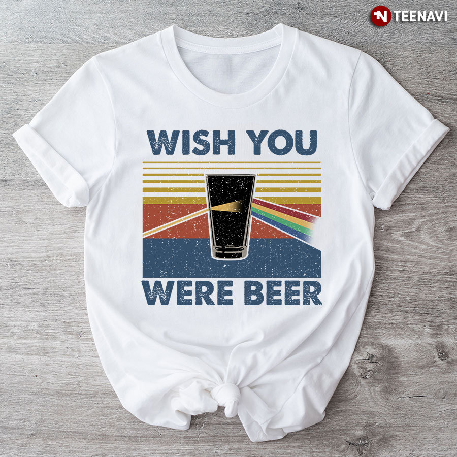 Vintage Wish You Were Beer Pink Floyd