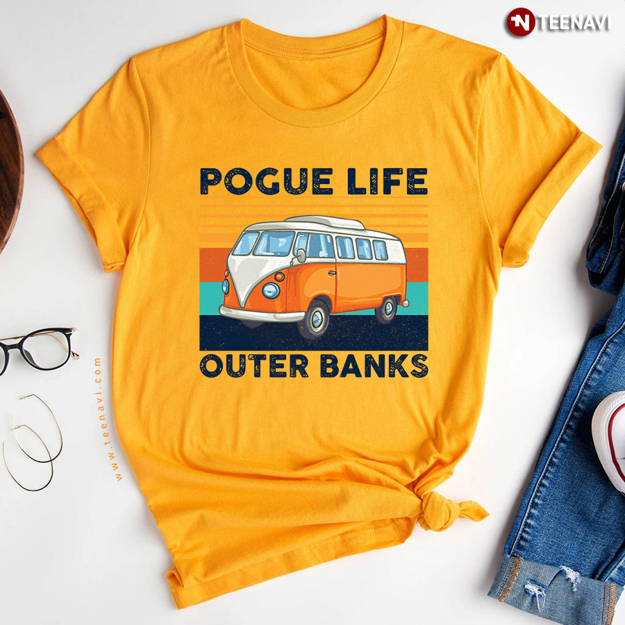 Pogue Life Outer Banks Camping Van Vintage For Camping Lover