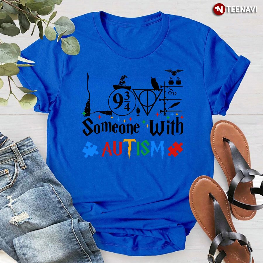 Love Someone With Autism Harry Potter For Halloween T-Shirt