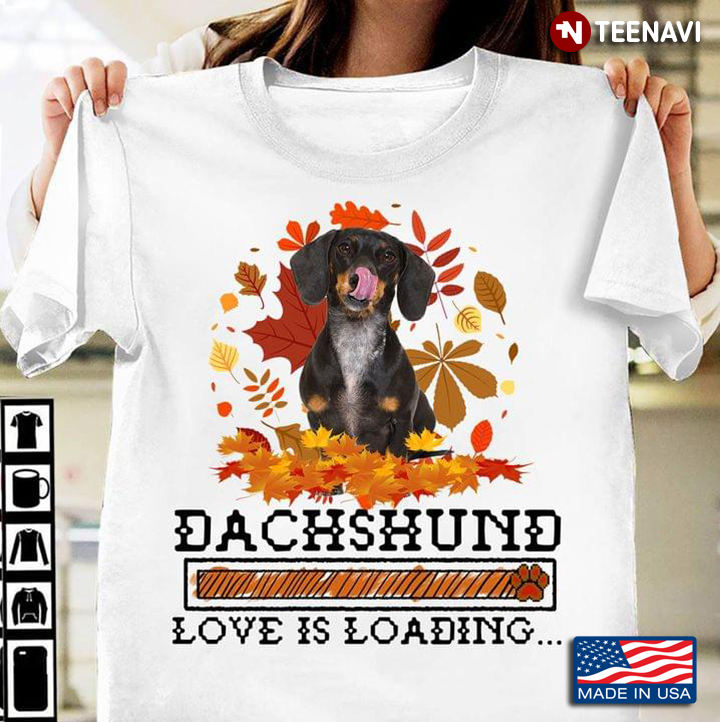 Dachshund Love Is Loading Leafs For Dog Lovers