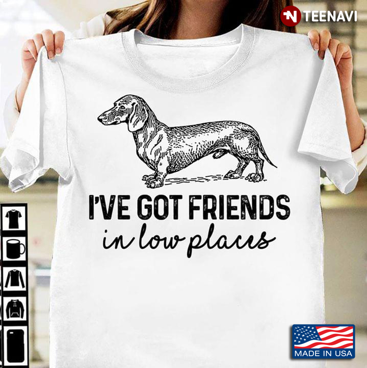 Dachshund I’ve Got Friends In Low Places For Dog Lovers