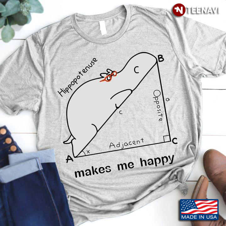 Hippopotenuse Make Me Happy  Math Geometry
