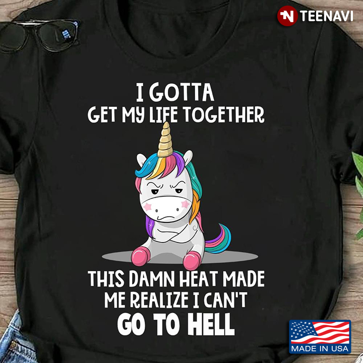 Unicorn I Gotta Get My Life Together This Damn Heat Made Me Realize I Can’t Go To Hell