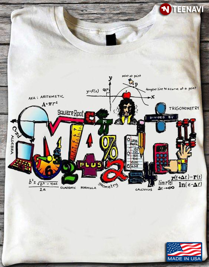 Math is Funny Lively Design for Math Lover