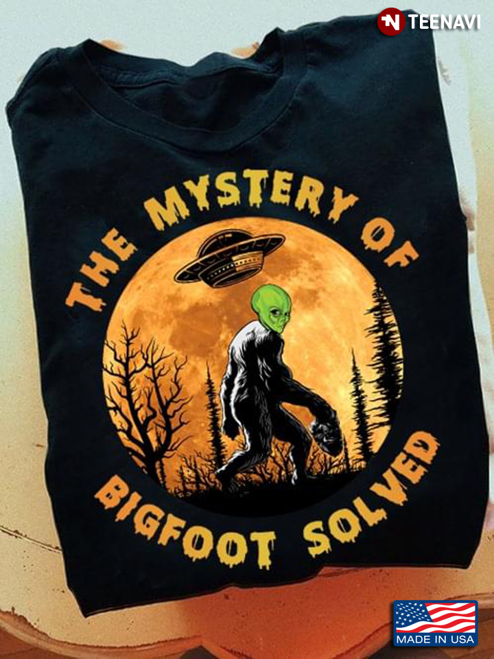 The Mystery of Bigfoot Solves Funny Alien Bigfoot and UFO