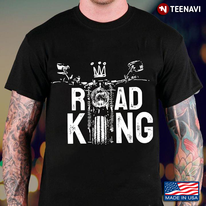 Road King Motorcycle Rider Cool Style
