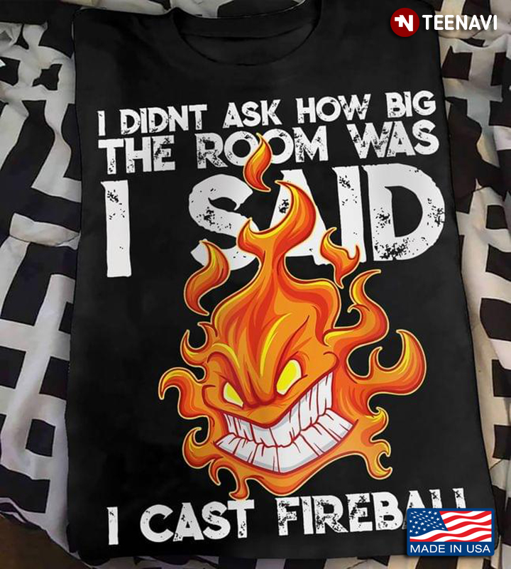 Mage Fireball Dungeon Game I Didnt Ask How Big The Room Was I Said I Cast Fireball