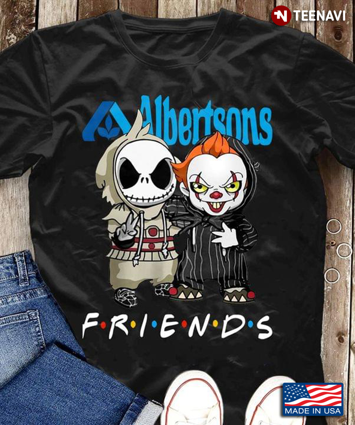 Friends Jack Skellington and Pennywise Albertsons T-Shirt