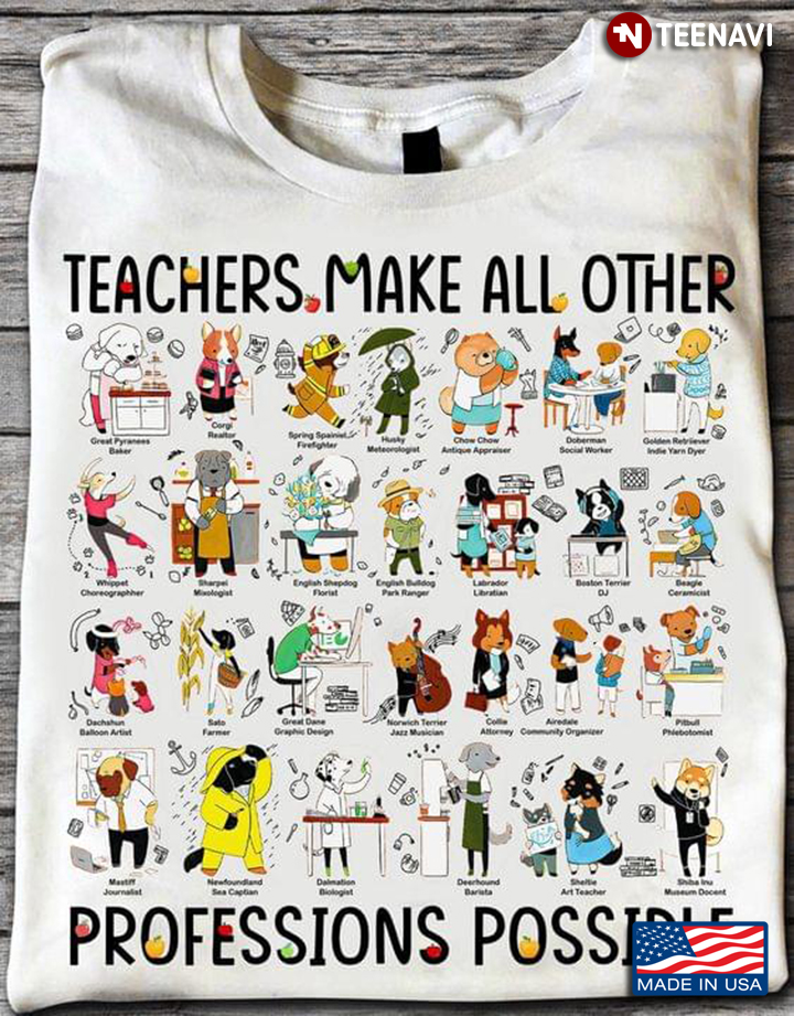 Teachers Make All Other Professions Possible Lovely Drawing Art Happy Teacher's Day