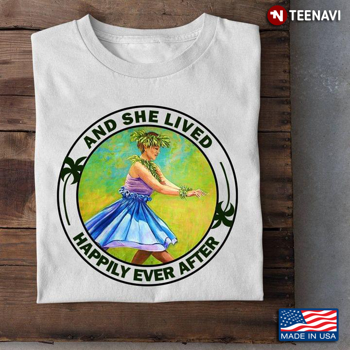 And She Lived Happily Ever After Hula Girl Dancing Painting