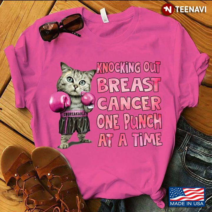 Unbreakable Cat Knocking Out Breast Cancer One Punch at Time
