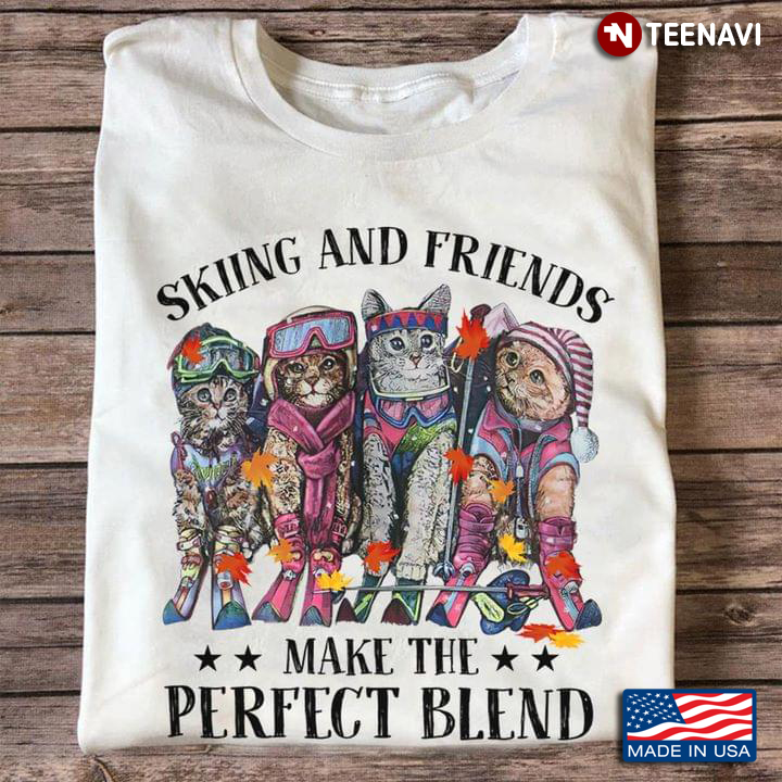 Skiing and Friends Make The Perfect Blend Adorable Cats