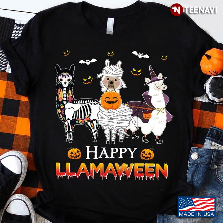 Llma Happy Llamaween For Halloween