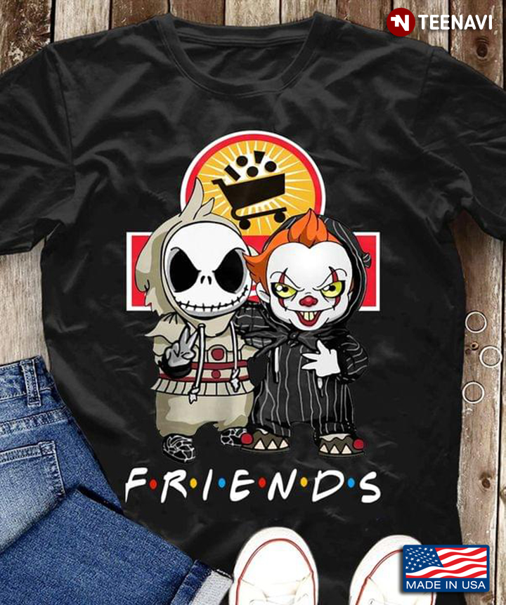 Cineme Movies Pennywise Jack Skellington For Halloween T-Shirt