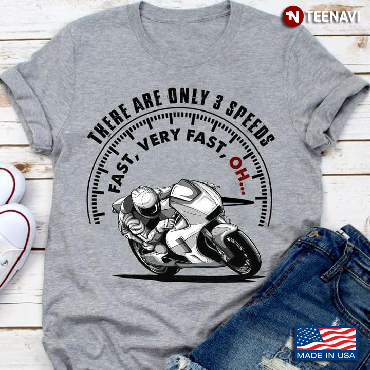There’s Only Three Speeds Fast Very Fast Oh.. Biker Motor Racing