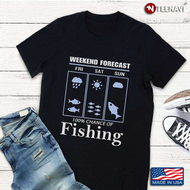 Weekend Forecast Fri Sat Sun 100% Chance Of Fishing