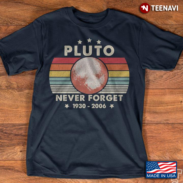 Vintage Pluto Never Forget 1930-2006
