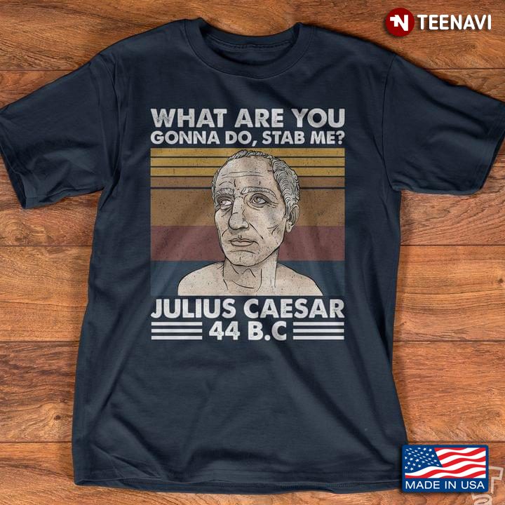 Vintage What Are You Gonna Do Stab Me Julius Caesar 44 B.C