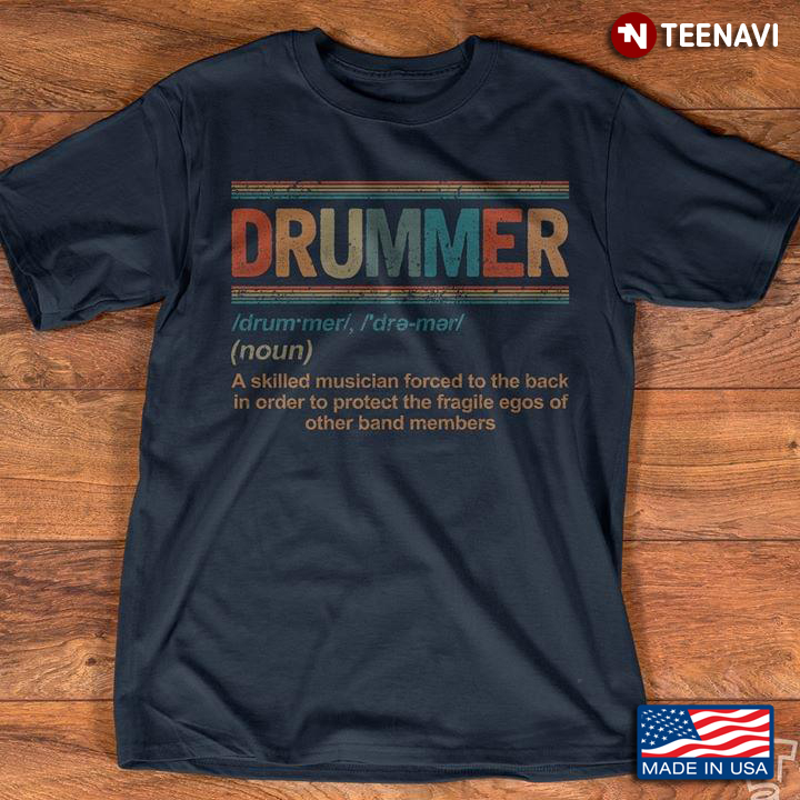 Drummer A Skilled Musician Forced To The Back In Order To Protect The Fragile Egos Of Other Band