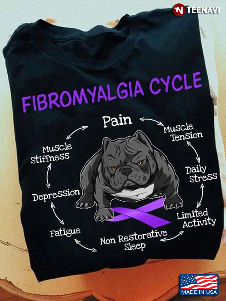 Fibromyalgia Cycle Grumpy Bulldog Fibromyalgia Awareness