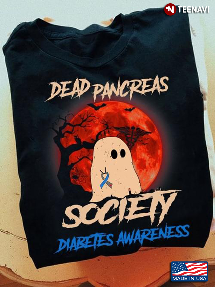 Dead Pancreas Society Diabetes Awareness Boo For Halloween