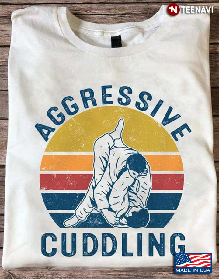 Vintage Aggressive Cuddling Jiu Jitsu