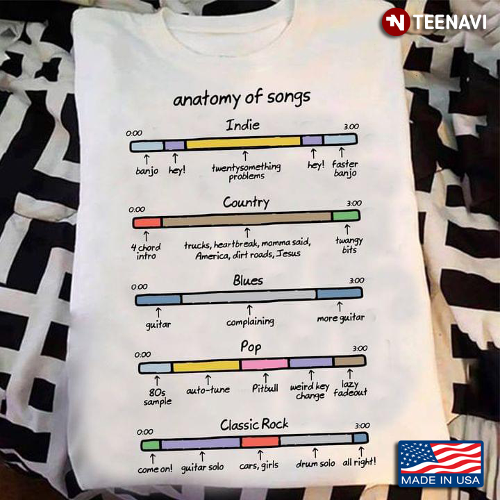 Anatomy Of Songs For Music Lover