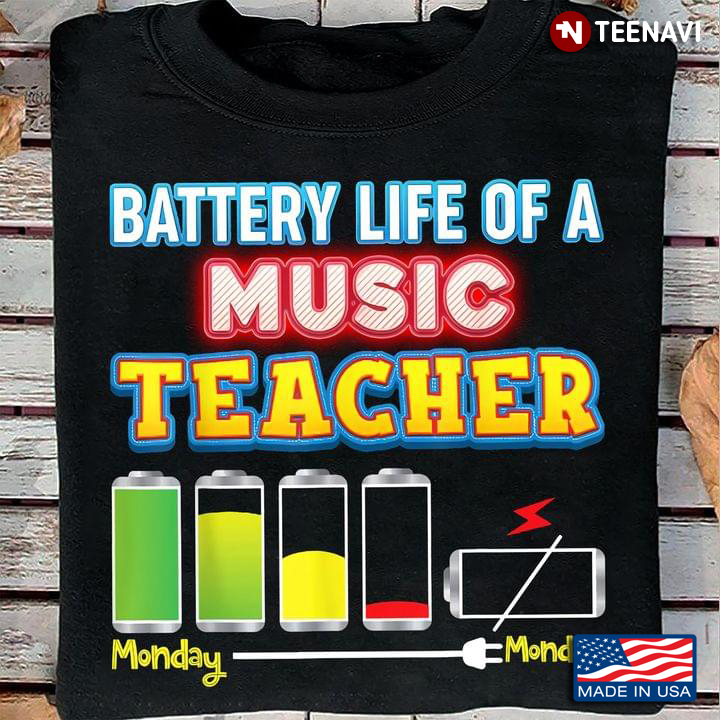 Battery Life Of A Music Teacher For Music Lover