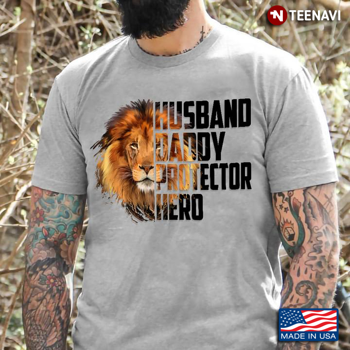 Lion Husband Daddy Protector Hero For Father’s Day