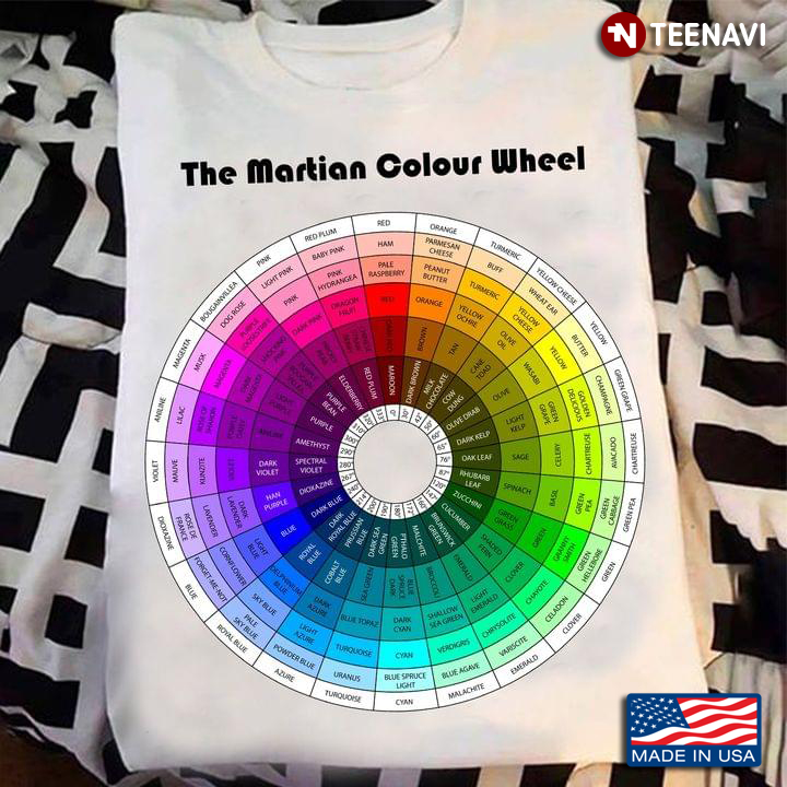 The Martian Colour Wheel For Painting Lover