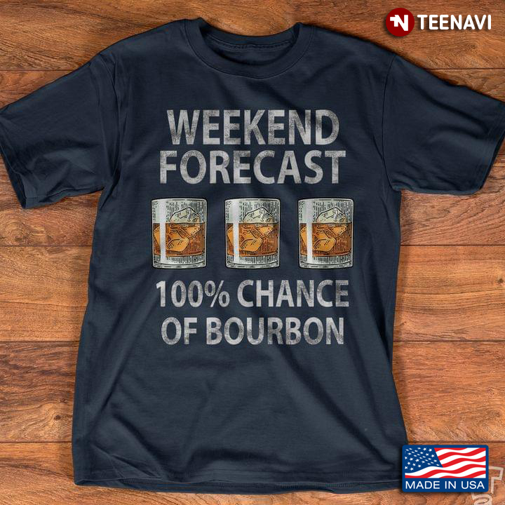 Weekend Forecast 100% Chance Of Bourbon For Alcohol Lover