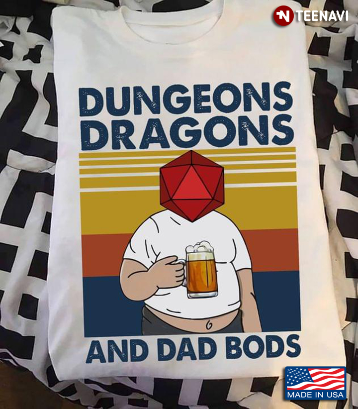 Vintage Dungeons Dragons And Dad Bods